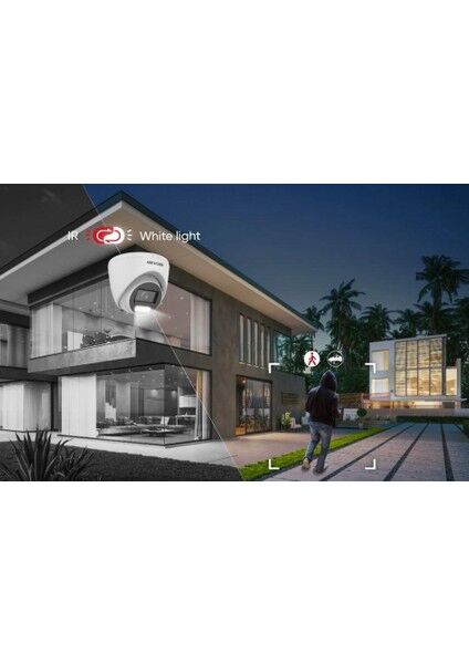 Hikvision DS-2CD1043G2-LIUF SmartLight 4mp 2.8mm Lens Ip Bullet Kamera Dahili Mikrofon