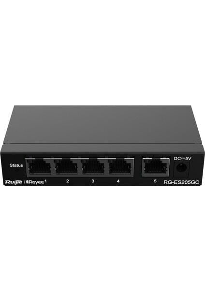 Ruijie Reyee RG-ES205GC, 5-Port Gigabit Cloud Mananged Non-Poe Switch