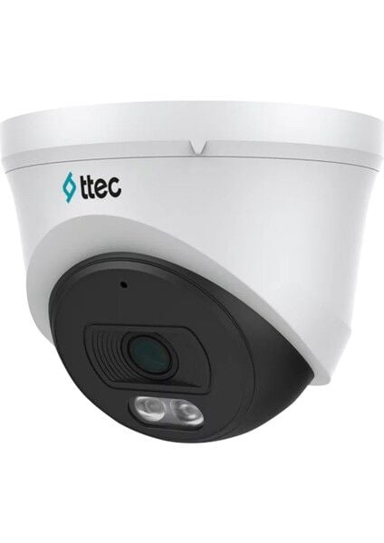 Ttec IPDP-2330M-M-LITE 2MP 2.8mm 30 Metre IR Sensörü Dahili Mikrofonlu H265+ IP67 IP Dome Kamera