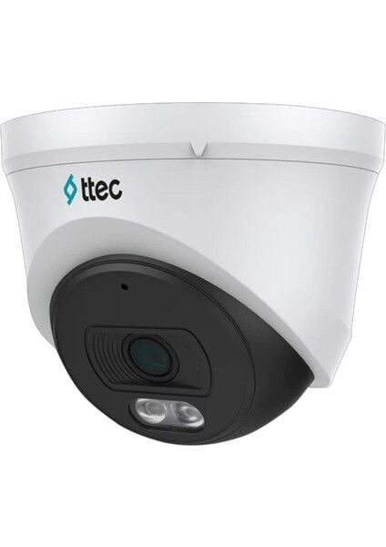 Ttec IPDP-2330M-M-LITE 2MP 2.8mm 30 Metre IR Sensörü Dahili Mikrofonlu H265+ IP67 IP Dome Kamera