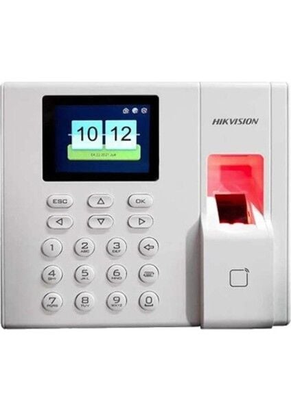 Hikvision DS-K1A8503MF-B Parmak Izi ve Mifare Kart Okuyucu Bağımsız Terminal(Lcd,keypad Batarya)