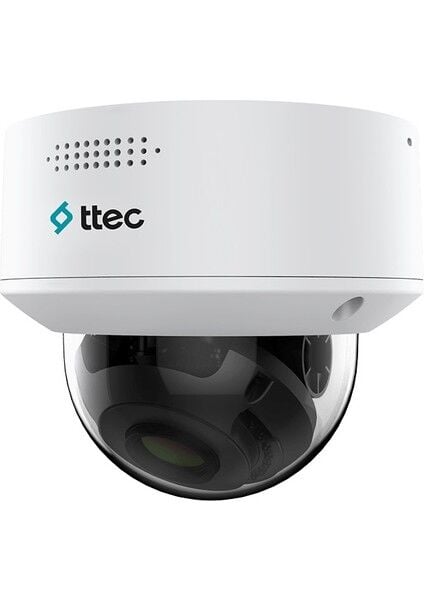 Ttec IPDP-2330L-MZ 2mp 2.8-12MM Motorıze 30MT Dahili Sesli H265+ IP67 Smart LED Ip Dome Kamera