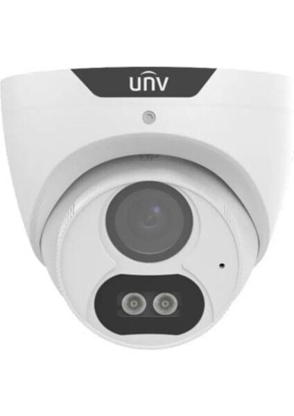 Uniview 5mp Colorhunter Dome Analog Kamera, Metal Kasa, Sesli ( UAC-T125-AF28M-W )