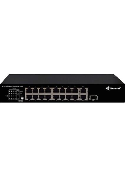 Vguard VG-SW2016E 16 Port Gigabit Ethernet Switch