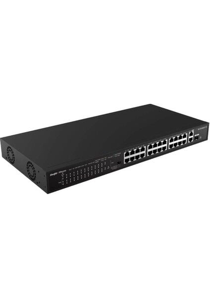 Ruijie Reyee RG-ES126S-P V2 26 Port 370W 2xgigabit Uplink, 1xsfp Yönetilemez Poe Switch