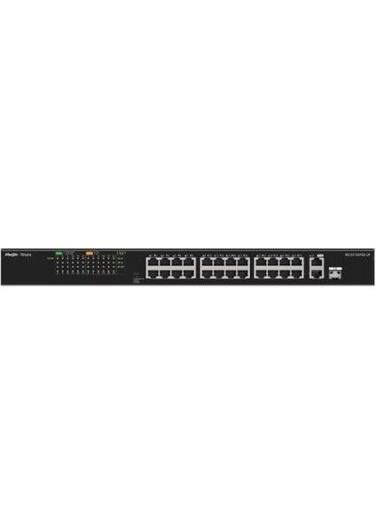 Ruijie Reyee RG-ES126S-P V2 26 Port 370W 2xgigabit Uplink, 1xsfp Yönetilemez Poe Switch