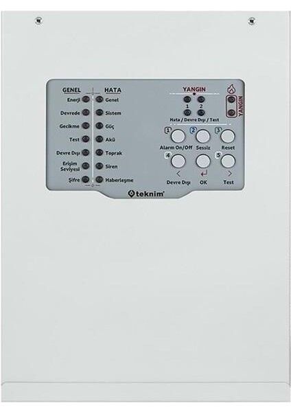 Teknim TFP-3122 Konvansiyonel 2 Bölgeli Yangın Alarm Paneli
