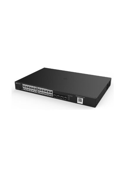 Reyee RG-NBS3100-24GT4SFP 24 Portlu, 10/100/1000 Gigabit, L2 Yönetilebilir Switch, 4 Sfp